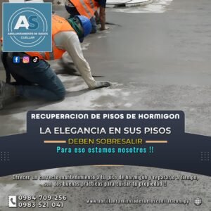 Pulido y Recuperación de Pisos de Hormigón - Concreto
