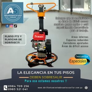 Plano Ft2 y plancha de Hormigón