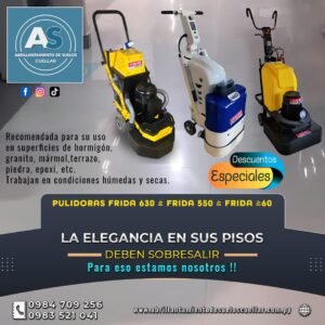 Pulidoras Frida 630, Frida 550, Frida 60